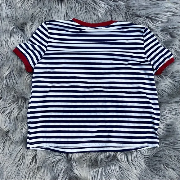 Merona + Shein Emo Stripe T-Shirt Trio, Size M - Picture 10 of 11